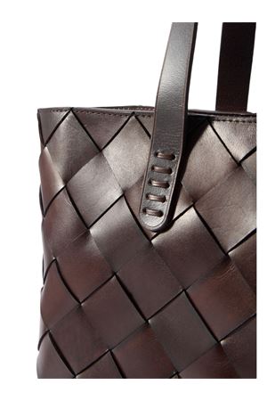 Dark brown Crossover tote bag DRAGON DIFFUSION | 8181DGS5MATDARKBROWN